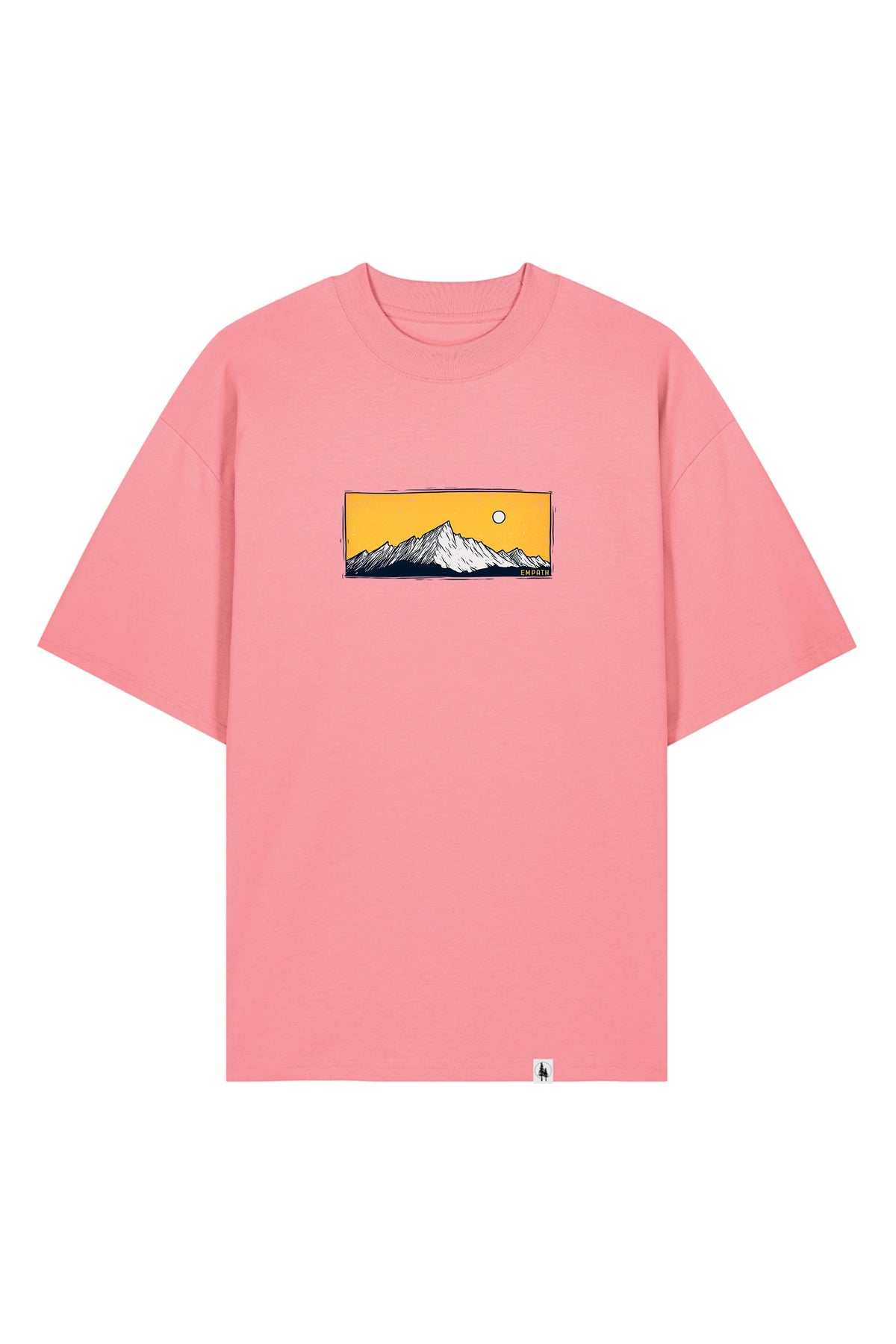 Tricou Blaro print Perfect View Pink Joy - fata