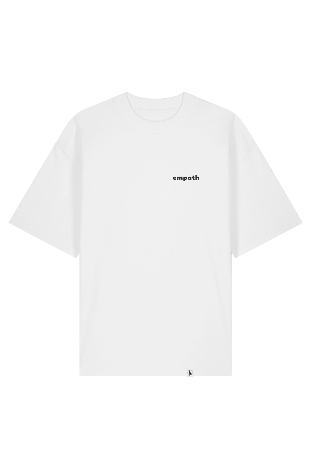 Tricou Blaro print Not all those who wander are lost Alb - fata