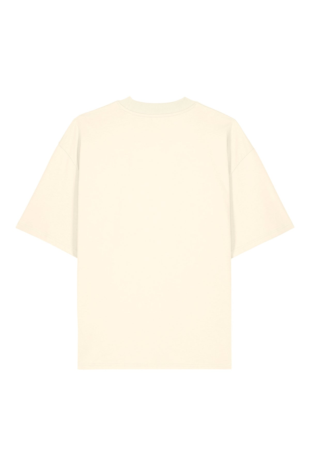 Tricou Blaro print Meet me in the mountains Cream - spate