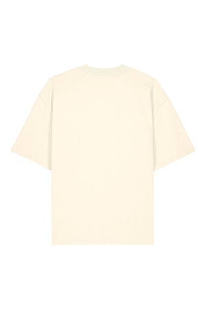 Tricou Blaro print Meet me in the mountains Cream - spate
