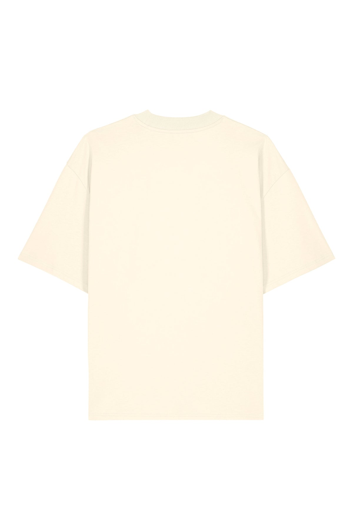 Tricou unisex Blaro, print Logo Empath – Cream – spate