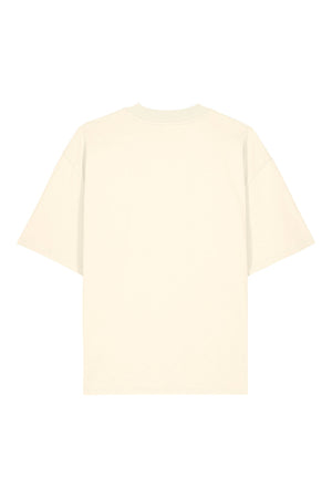 Tricou unisex Blaro, print Logo Empath – Cream – spate