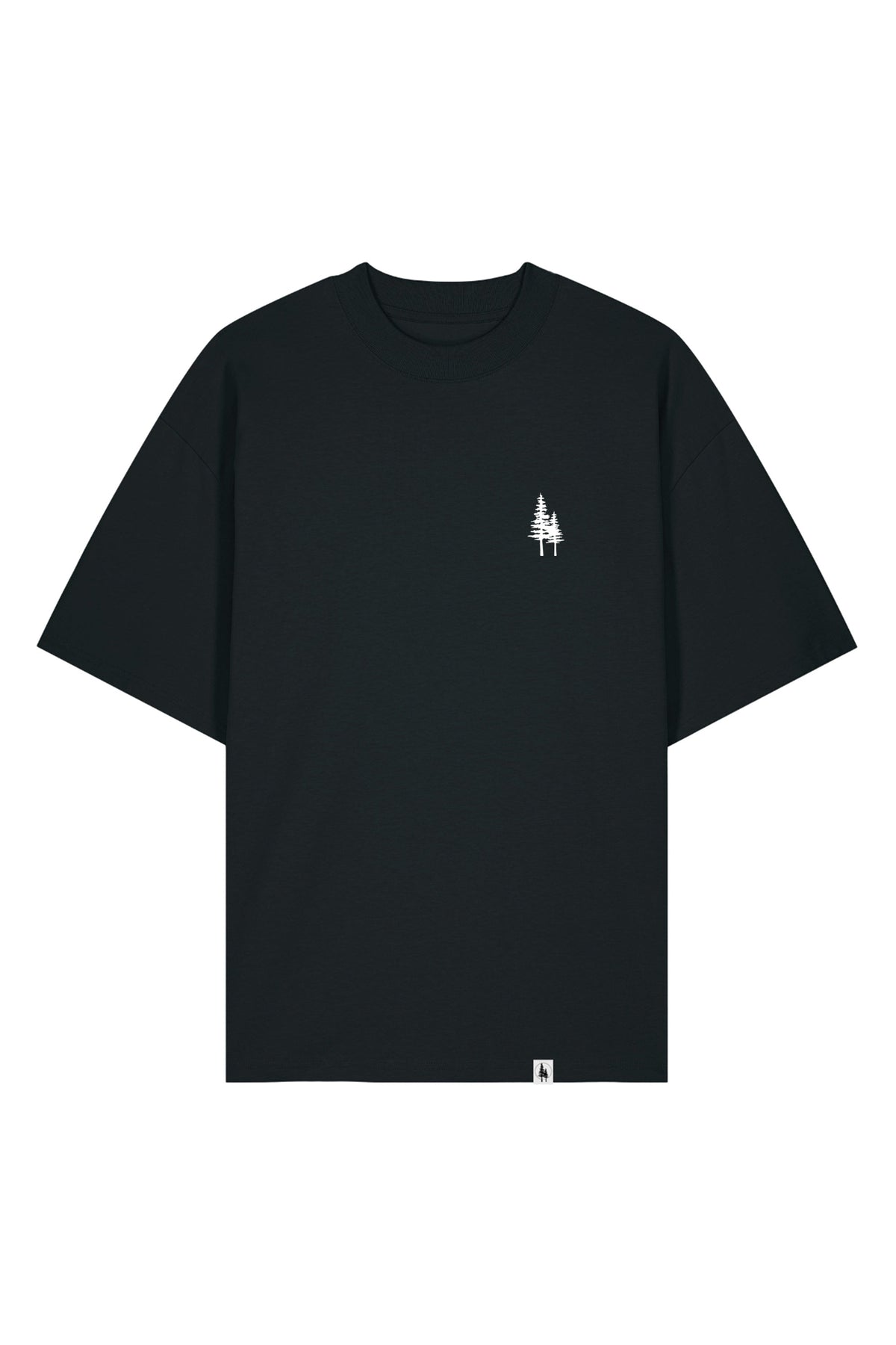 Tricou unisex Blaro, print Logo Empath – Negru – față