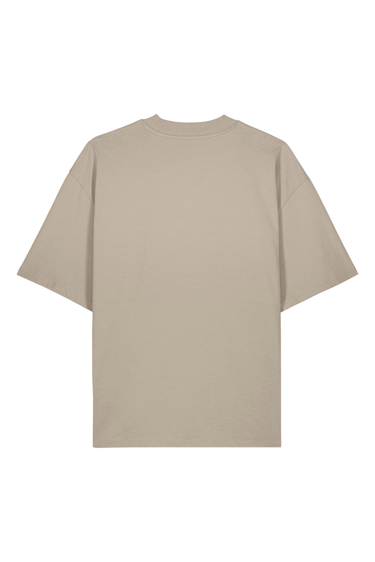 Tricou unisex Blaro, print Logo Empath – Stone – spate