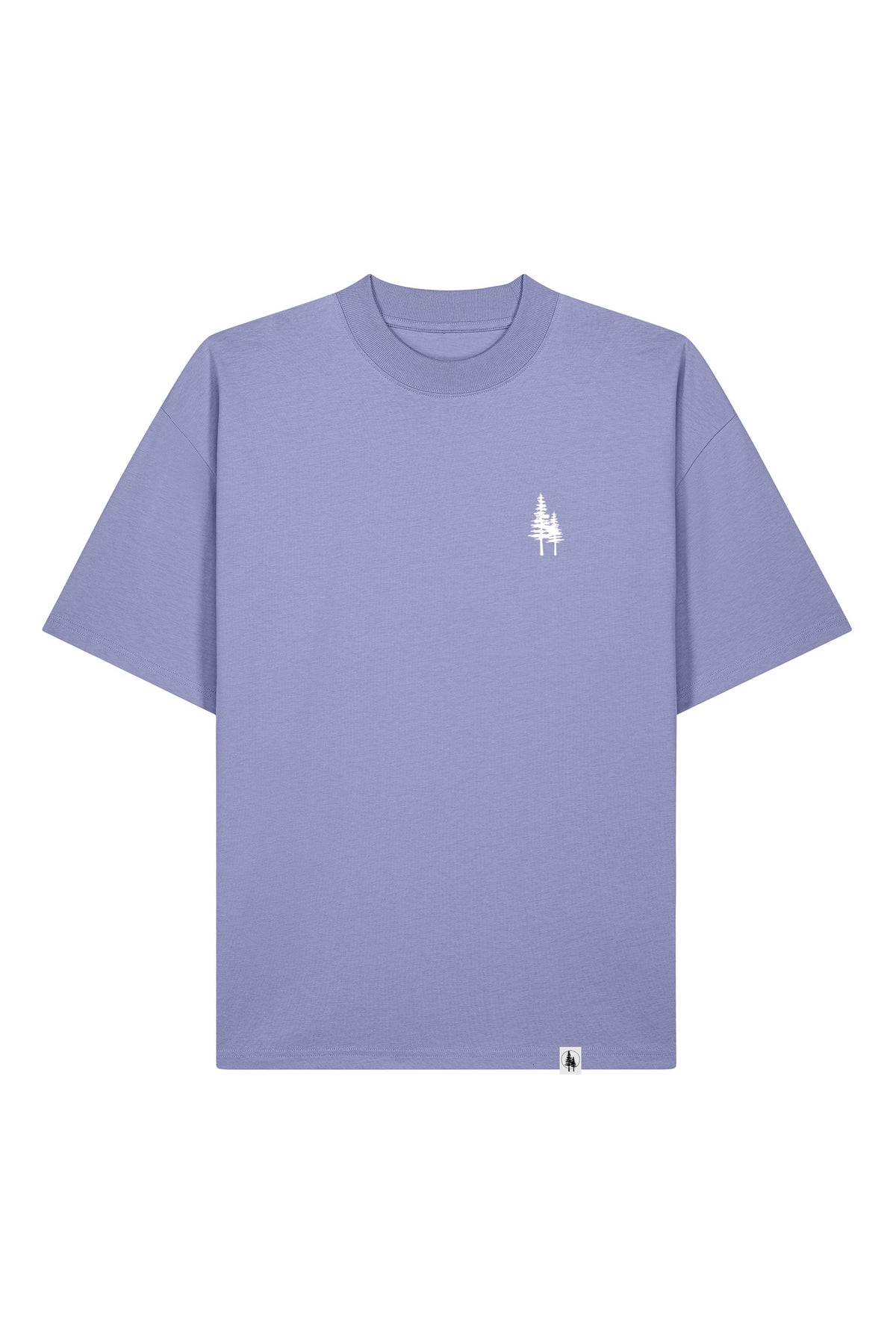 Tricou unisex Blaro, print Logo Empath – Violet – față