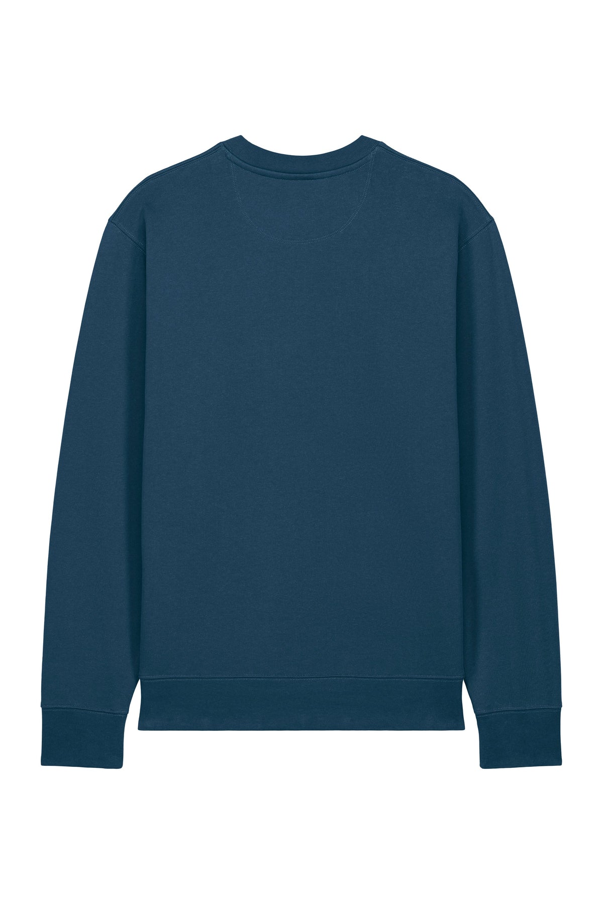 Bluza unisex Chester, model simplu – Deep Teal – spate