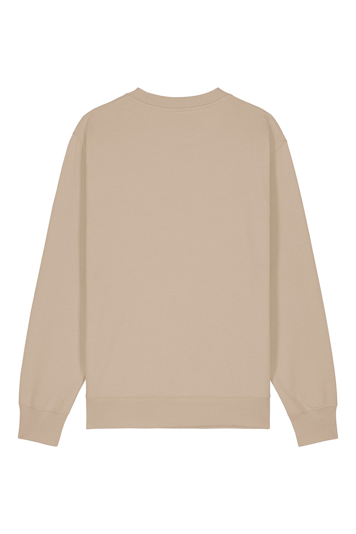 Bluza unisex Chester, model simplu – Desert Dust – spate