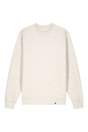 Bluza unisex Chester, model simplu – Eco Heather – față