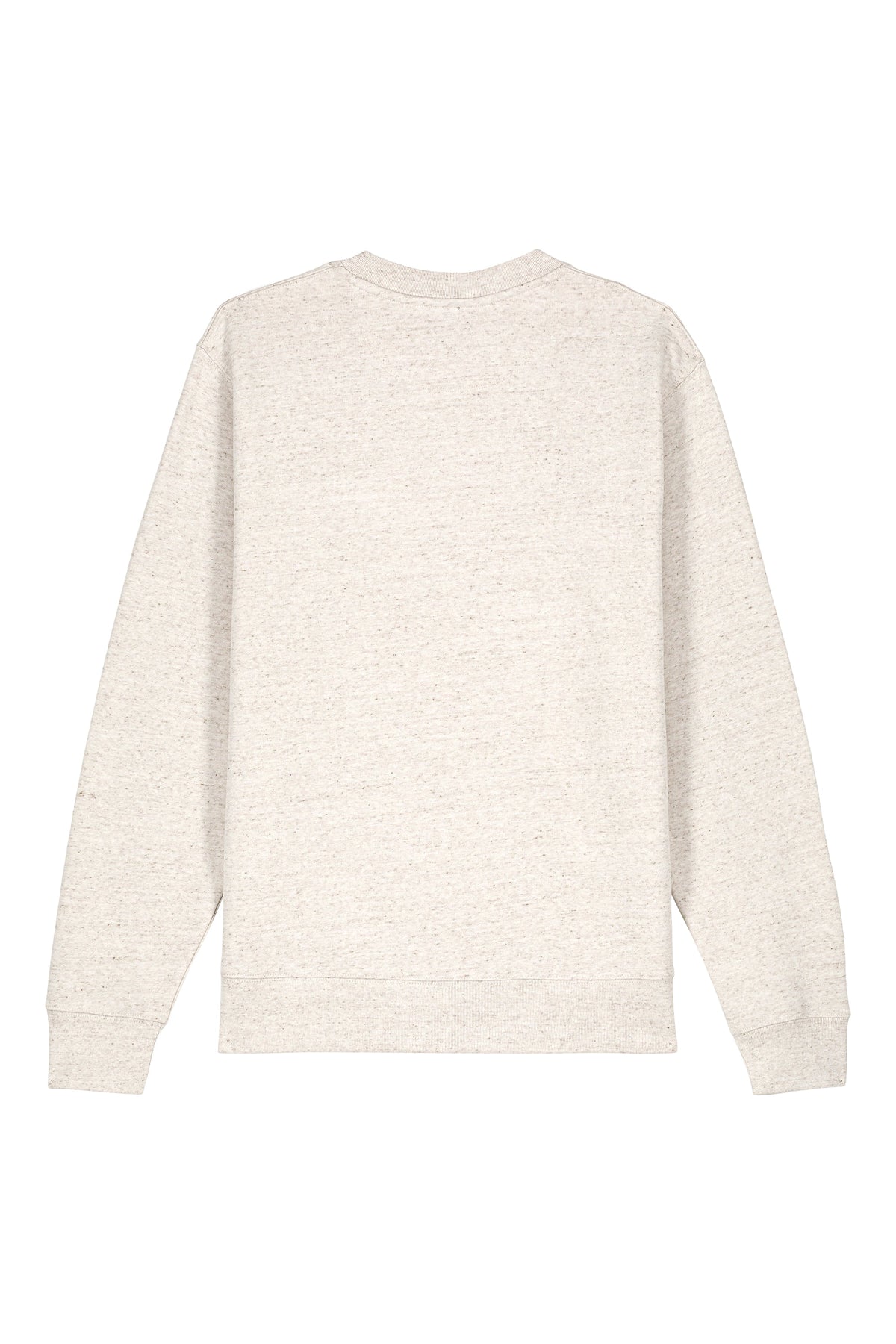 Bluza unisex Chester, model simplu – Eco Heather – spate