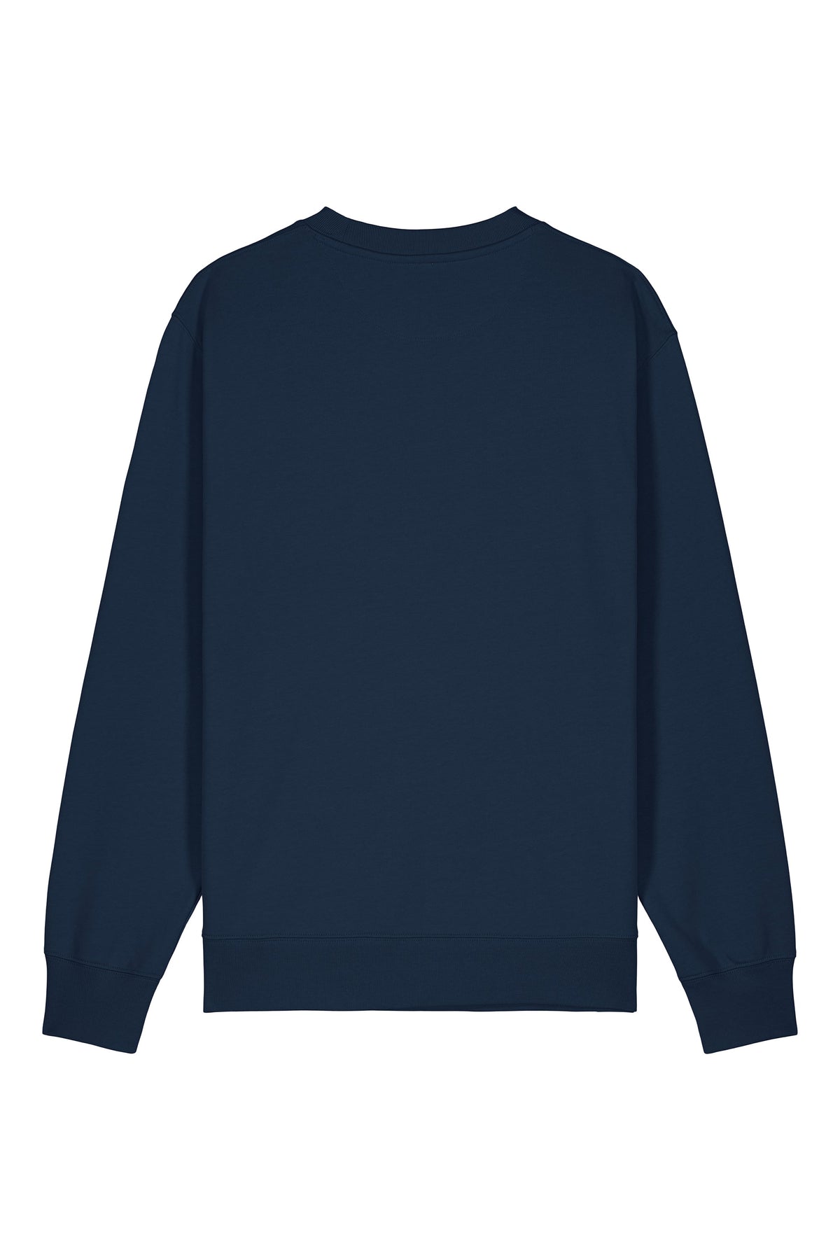 Bluza unisex Chester, model simplu – French Navy – spate