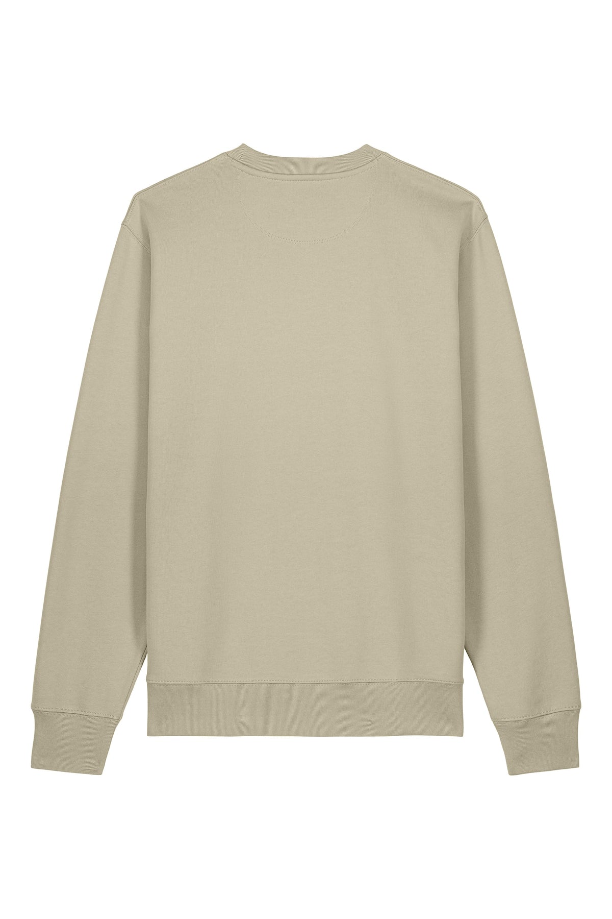 Bluza unisex Chester, model simplu – Stone – spate