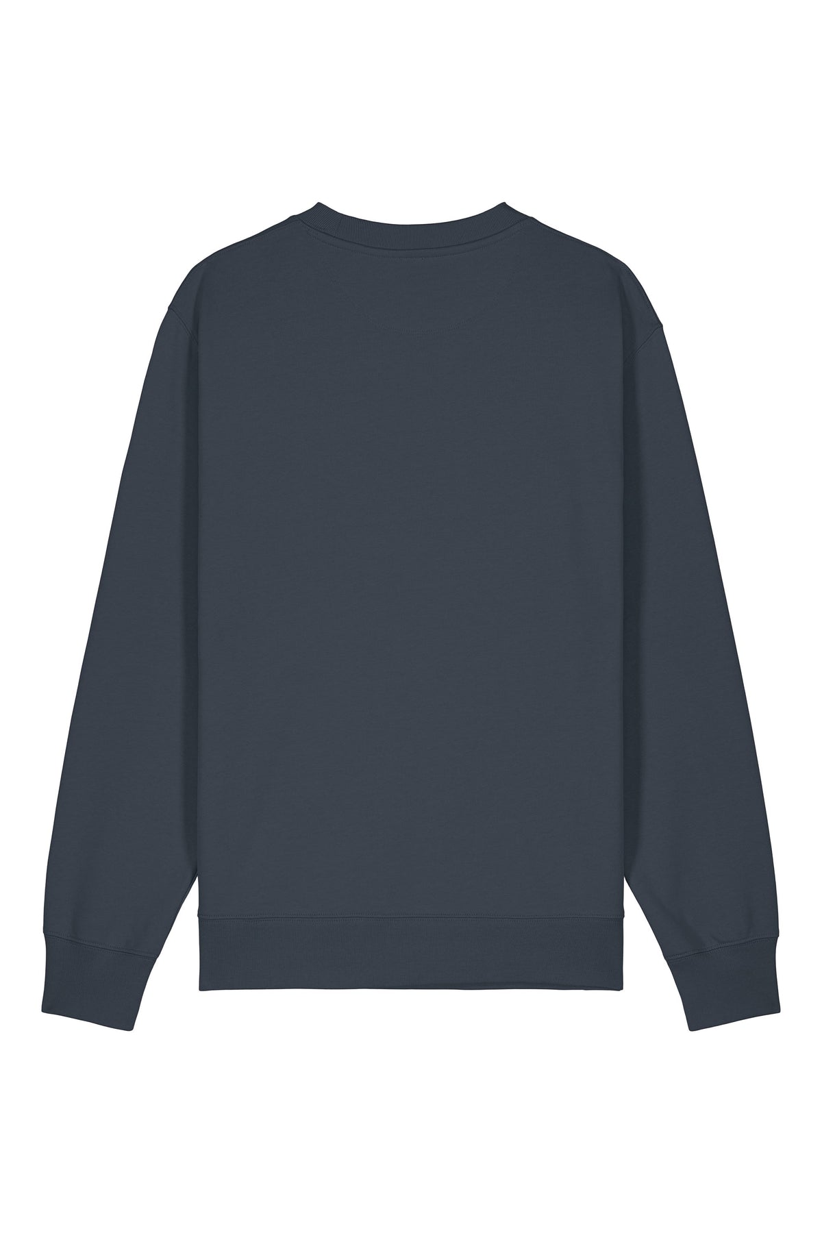 Bluza unisex Chester, logo brodat – India Ink Grey – spate