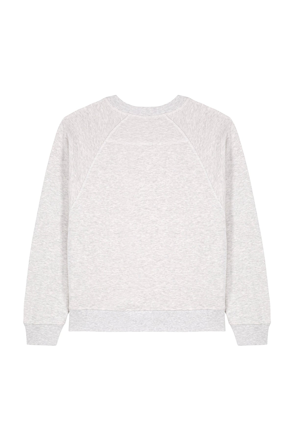 Bluza dama Clara, print Logo Empath – Cool Heather Grey – spate