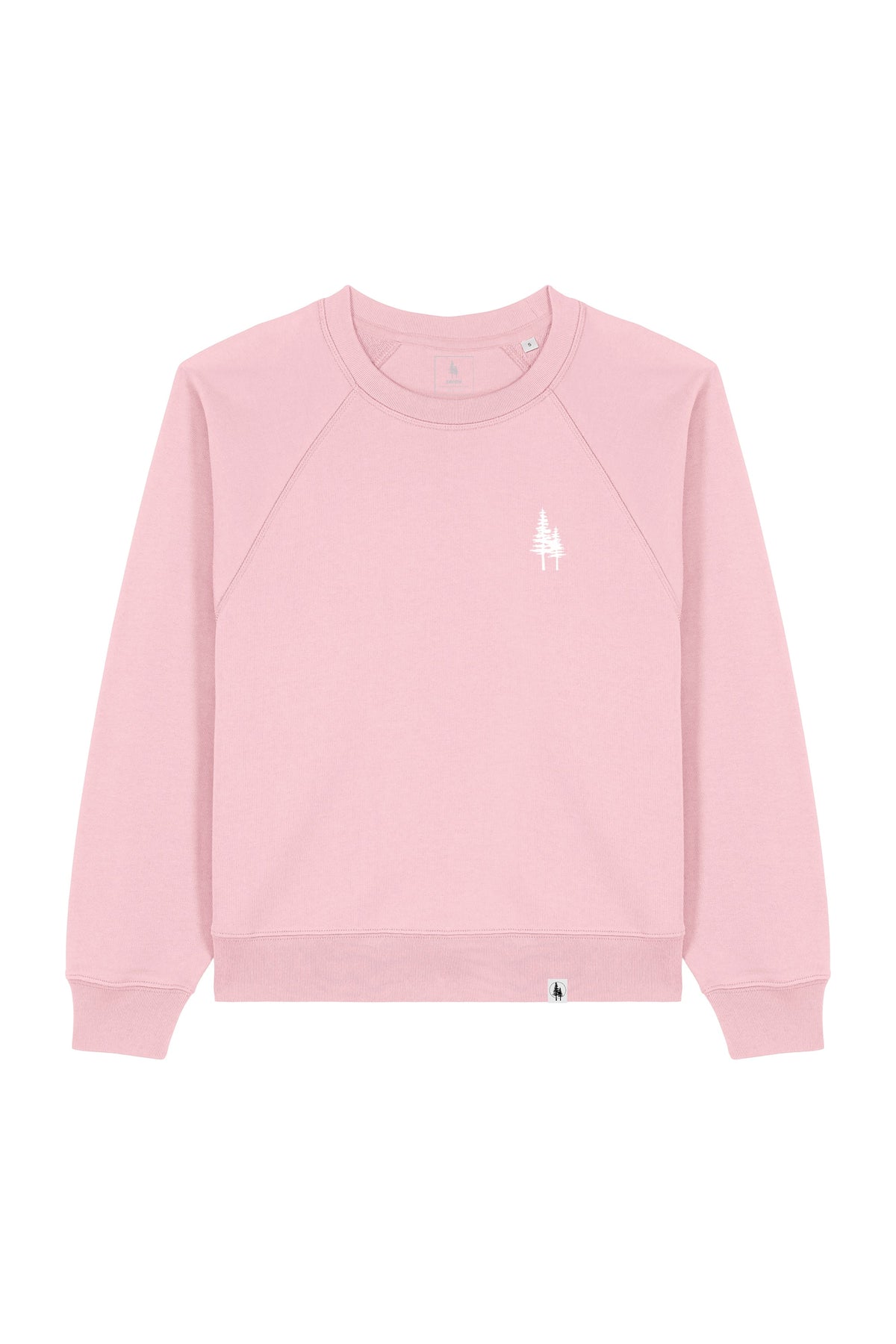 Bluza dama Clara, print Logo Empath – Cotton Pink – față