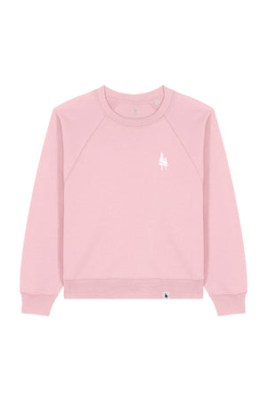 Bluza dama Clara, print Logo Empath – Cotton Pink – față