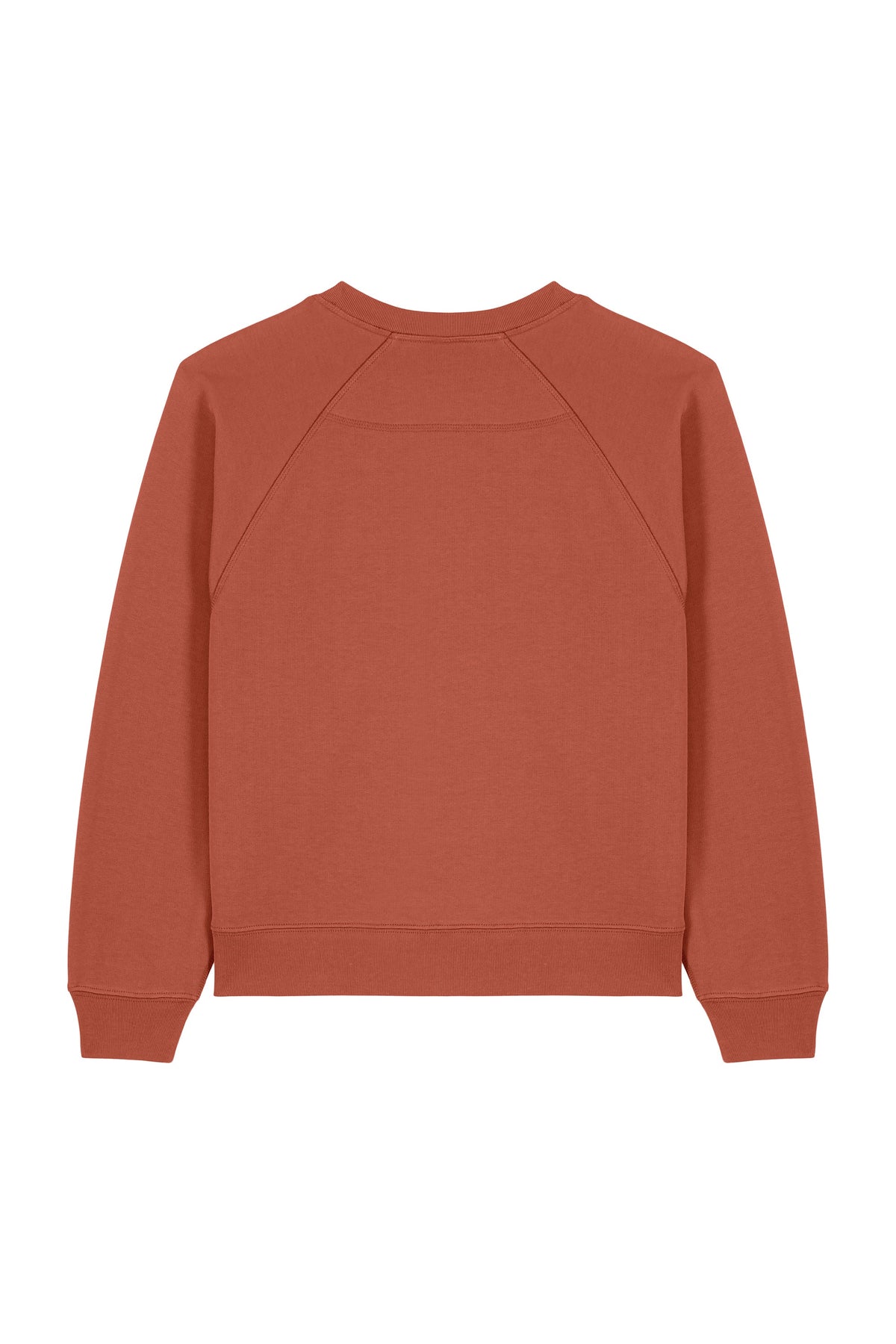 Bluza dama Clara, print Logo Empath – Heritage Brown – spate