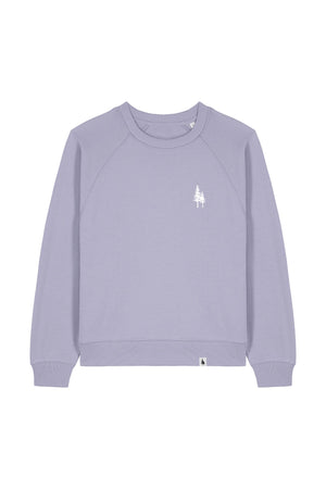 Bluza dama Clara, print Logo Empath – Lavender – față