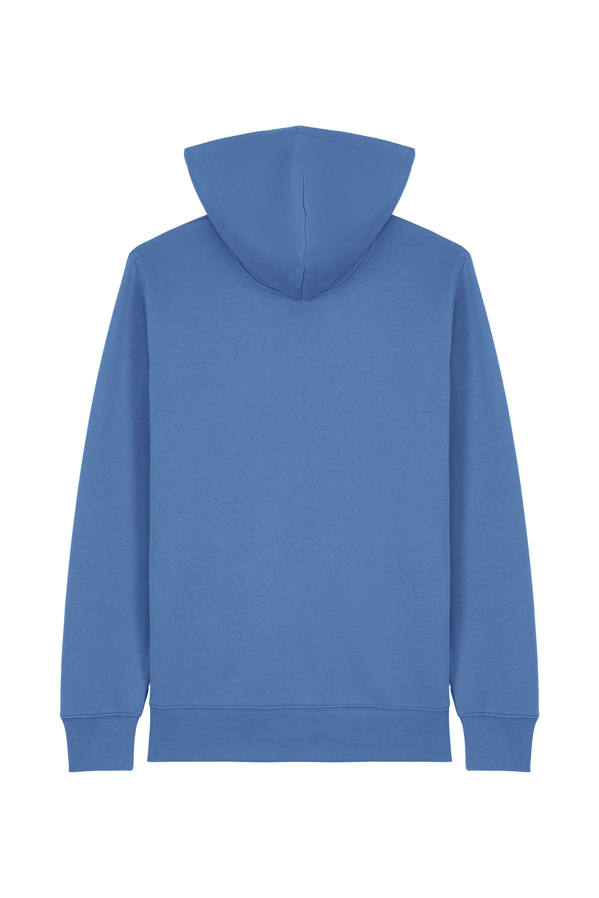 Hanorac subtire cu fermoar Conor, print Logo Empath – Bright Blue – spate