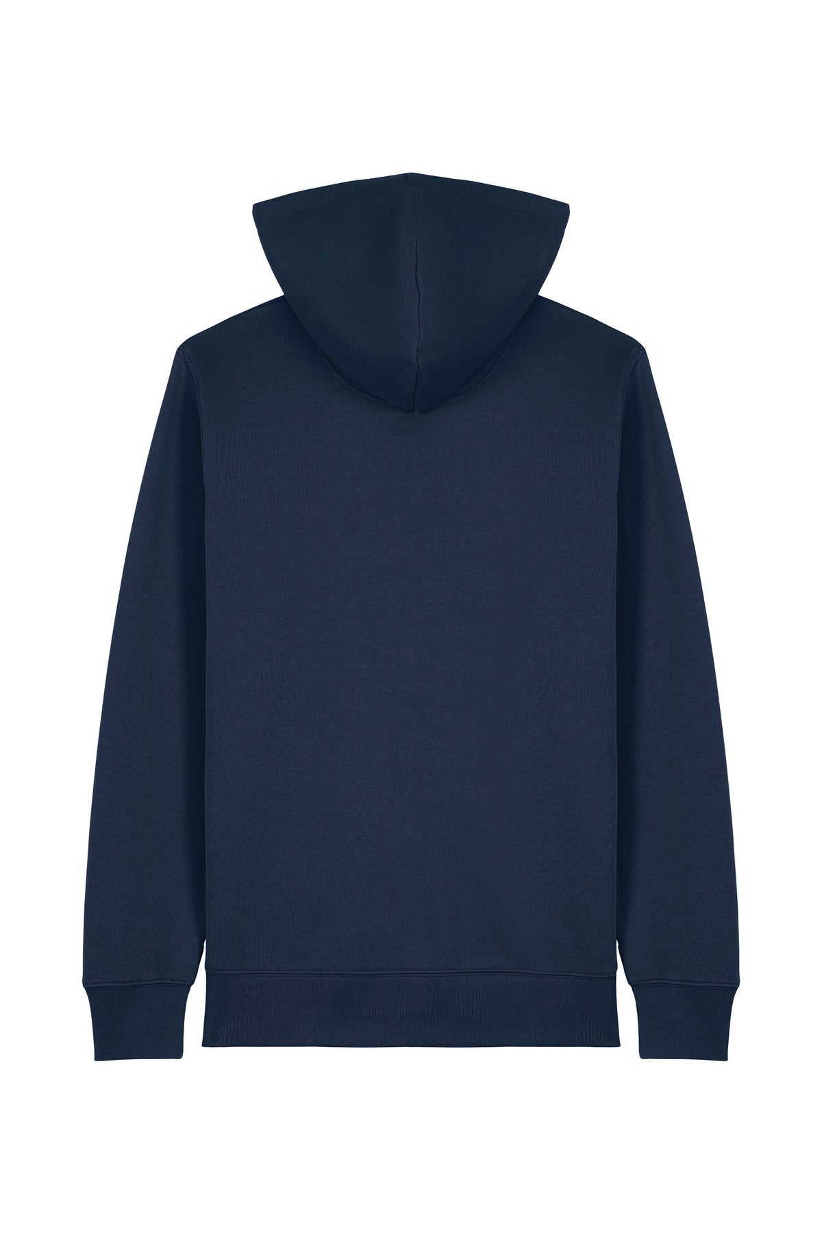 Hanorac subtire cu fermoar Conor, print Logo Empath – French Navy – spate