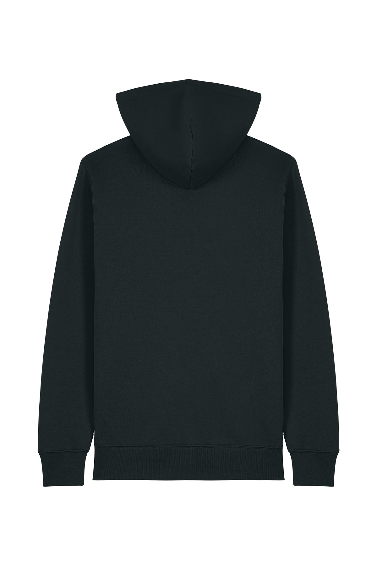 Hanorac subtire cu fermoar Conor, print Logo Empath – Negru – spate