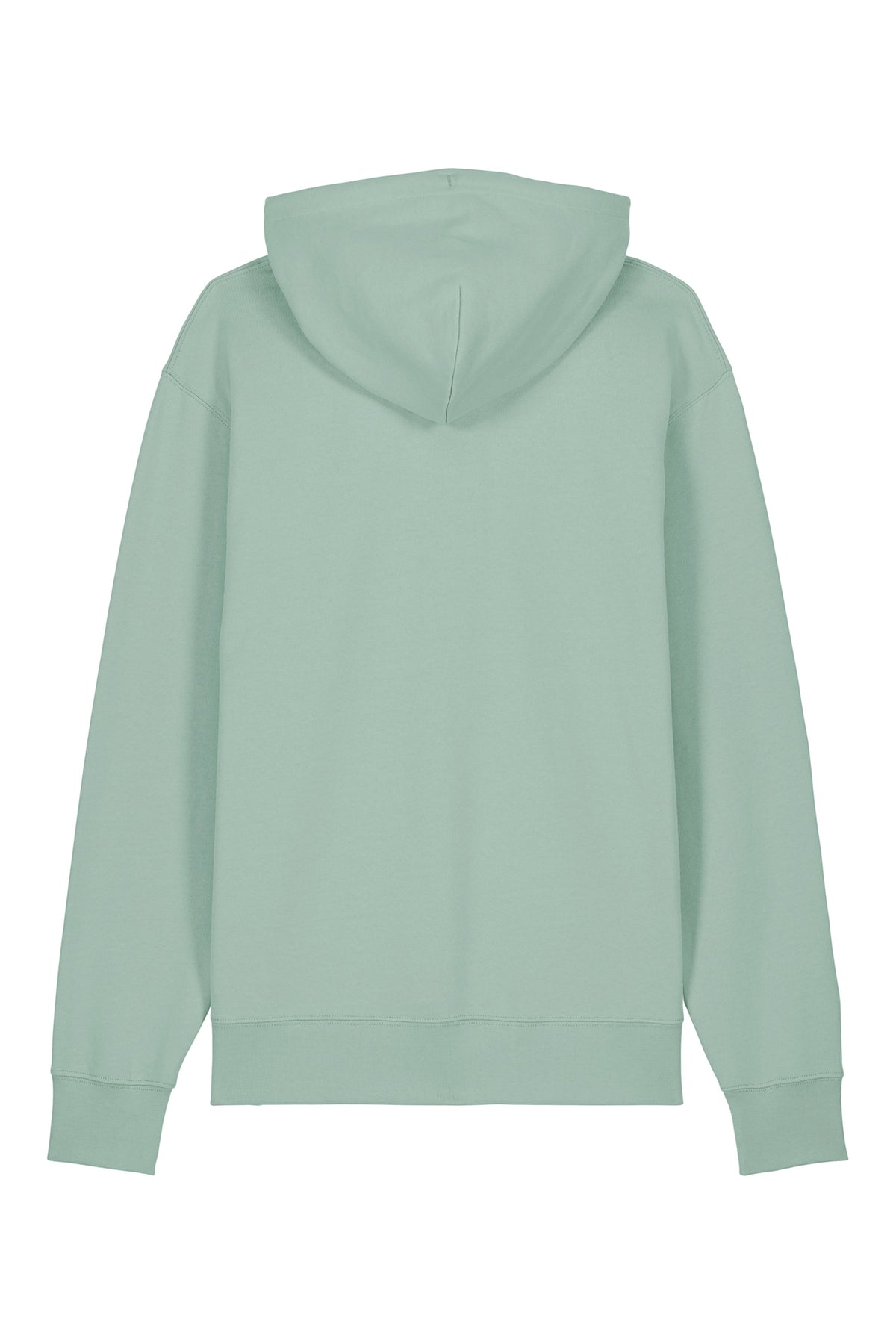 Hanorac premium unisex Cruz, Logo Brodat – Aloe – spate