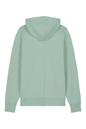 Hanorac premium unisex Cruz, Logo Brodat – Aloe – spate