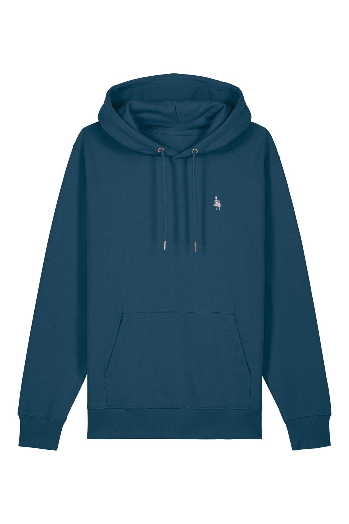 Hanorac premium unisex Cruz, Logo Brodat – Deep Teal – față