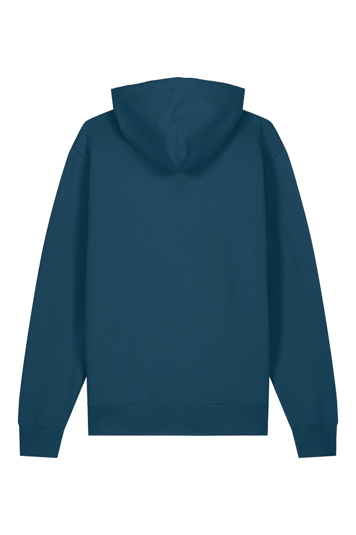Hanorac premium unisex Cruz, Logo Brodat – Deep Teal – spate