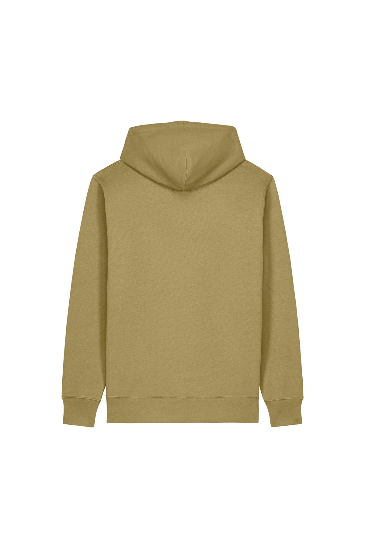 Hanorac premium unisex Cruz, Logo Brodat – Faded Olive – spate