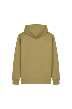 Hanorac premium unisex Cruz, print Explore, Faded Olive - spate
