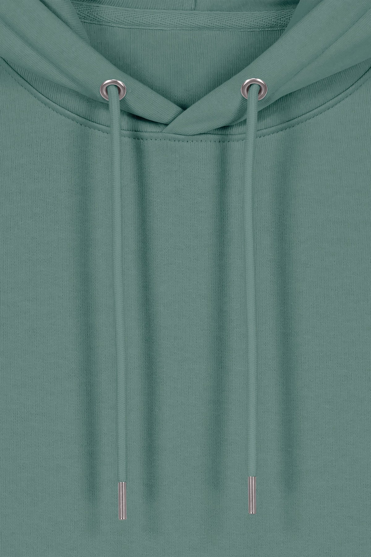 Hanorac premium unisex Cruz, Logo Brodat – Green Bay – detaliu glugă și șnururi