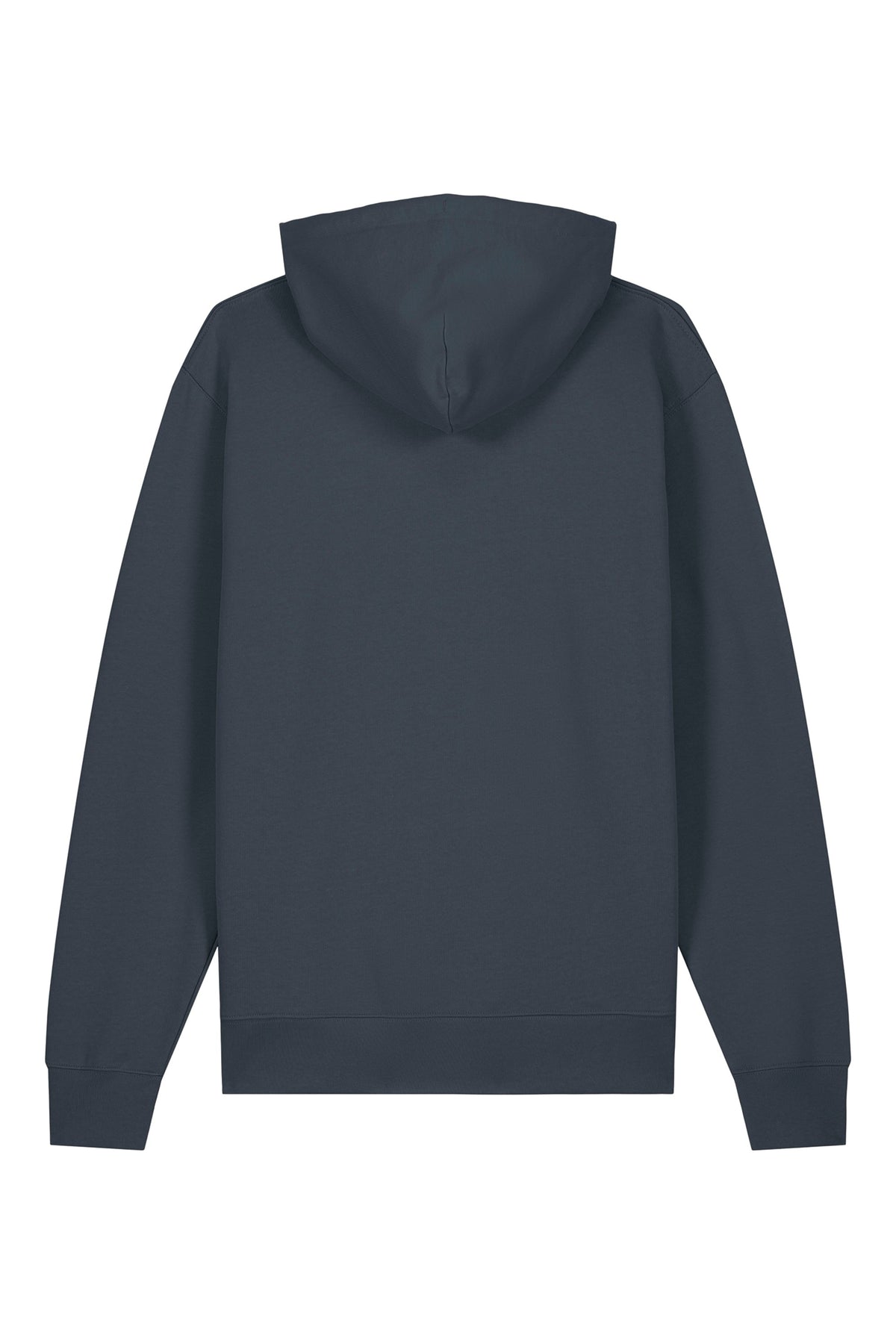 Hanorac premium unisex Cruz, Logo Brodat – India Ink Grey – spate