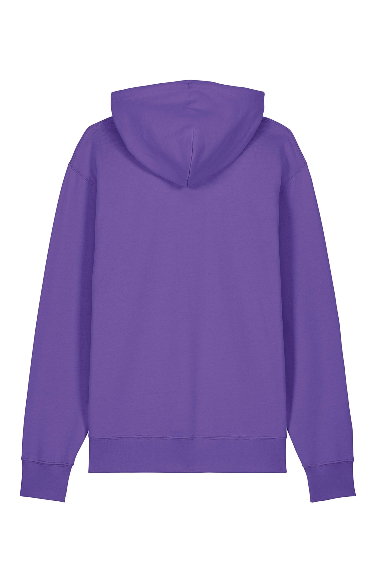 Hanorac premium unisex Cruz, Logo Brodat – Purple Love – spate