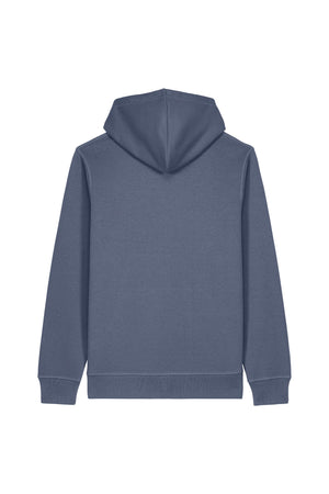 Hanorac unisex Drum, print Logo Empath – Blue Grey – spate