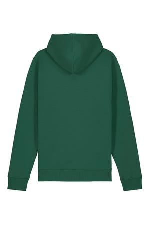 Hanorac unisex Drum, print Logo Empath – Bottle Green – spate