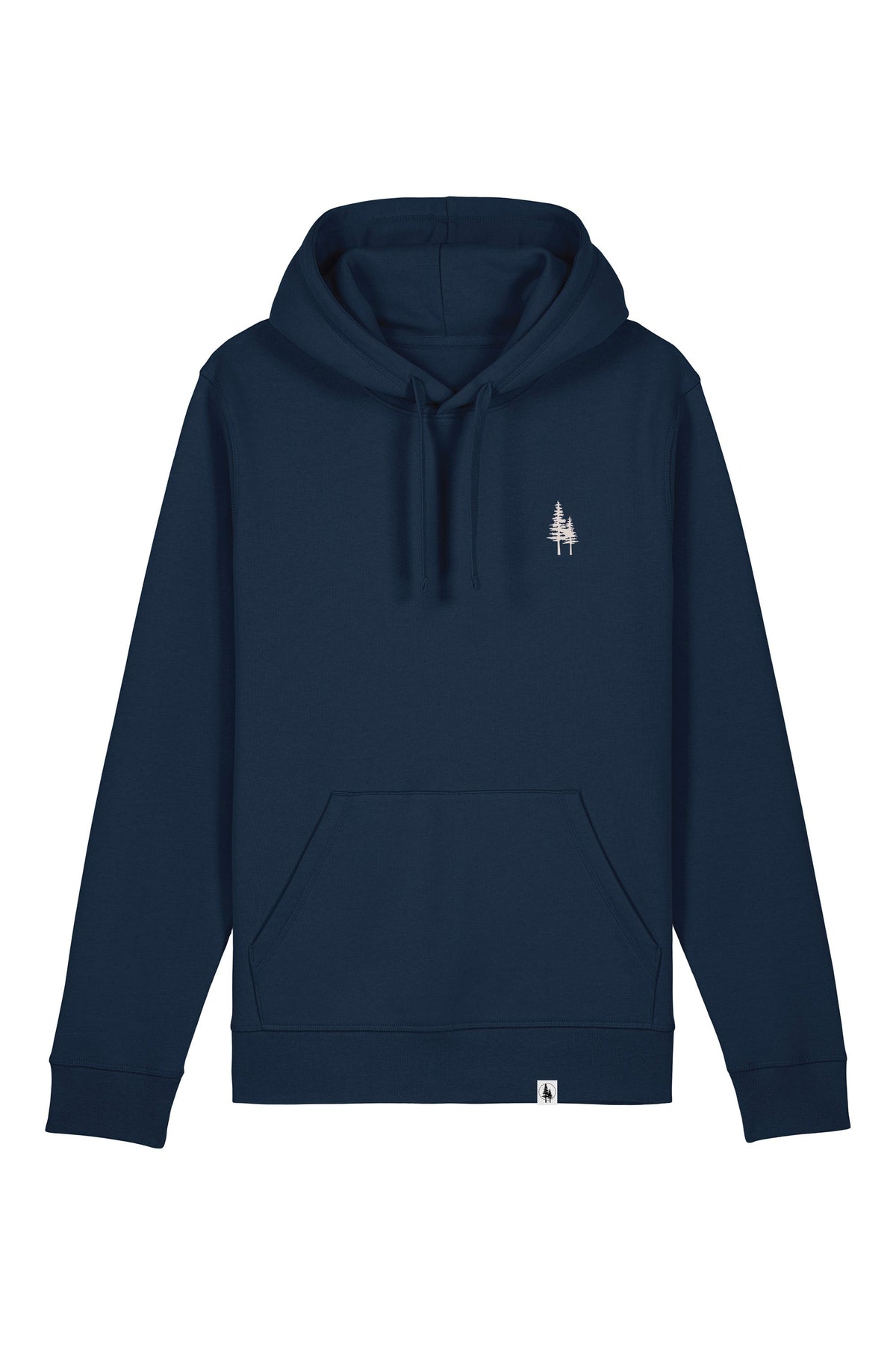 Hanorac unisex Drum, print Logo Empath – French Navy – față