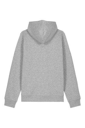 Hanorac unisex Drum, print Time to, Heather Grey - spate
