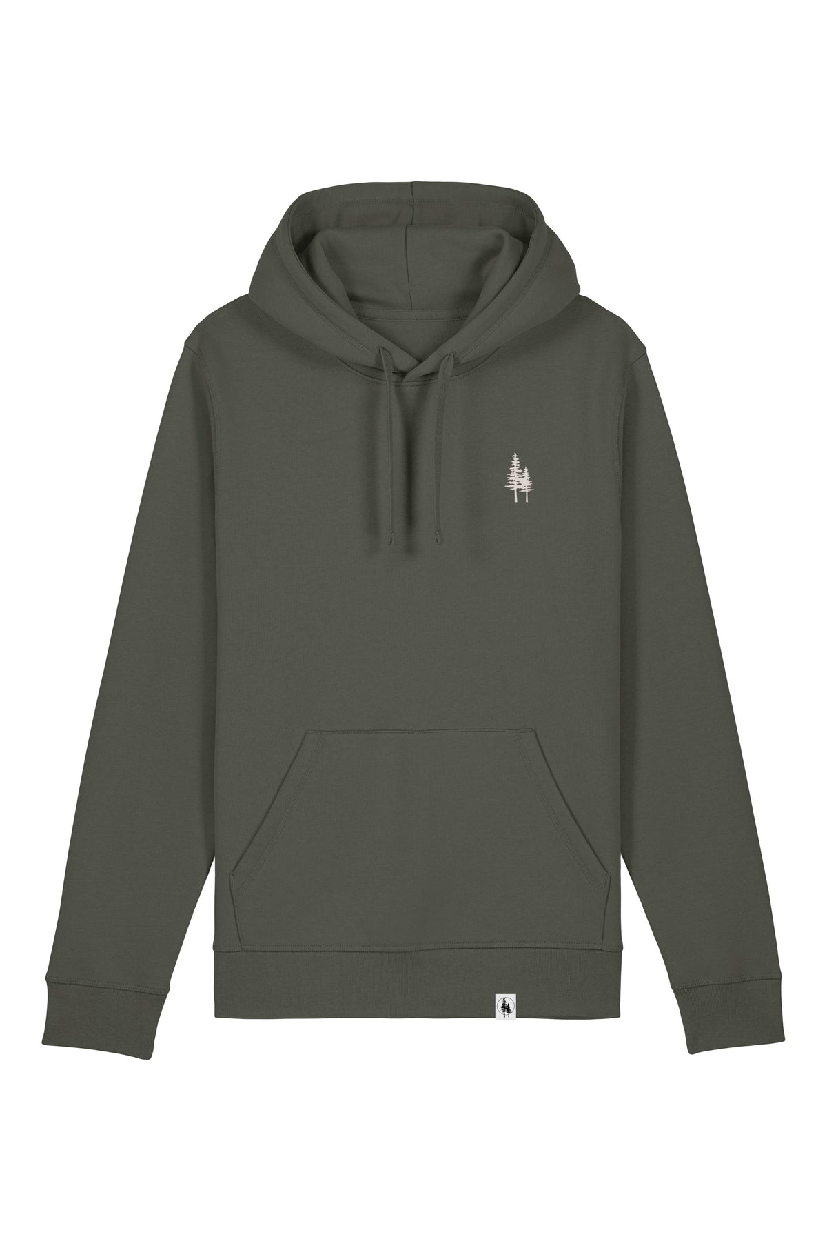 Hanorac unisex Drum, print Logo Empath – Khaki – față