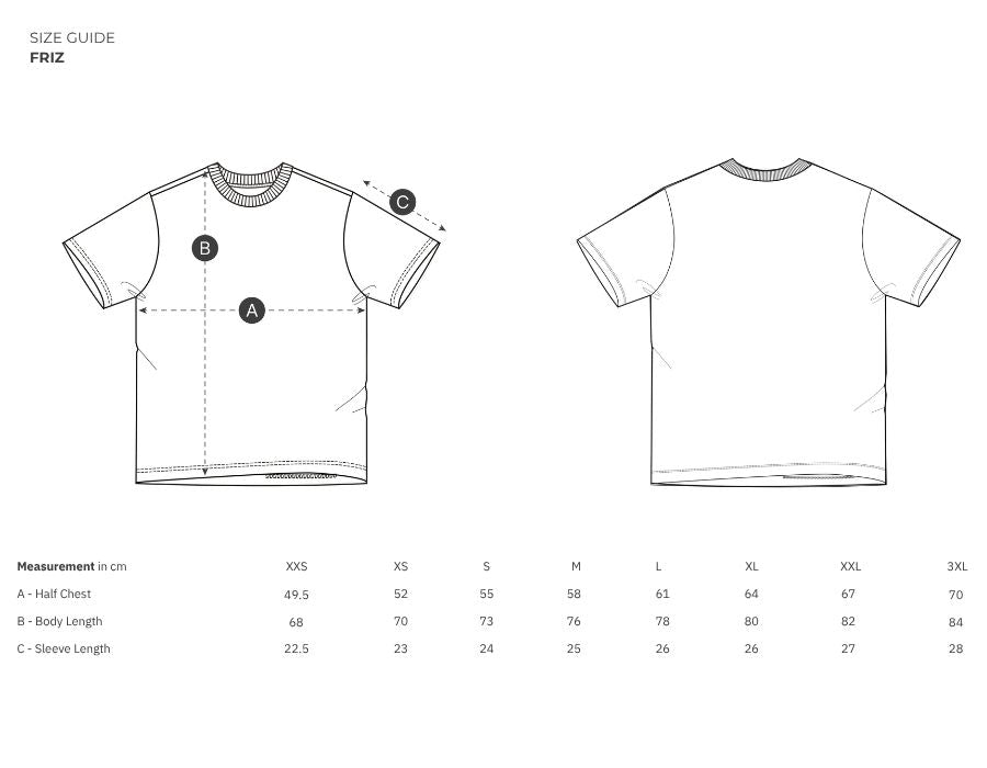 Tricou unisex Friz