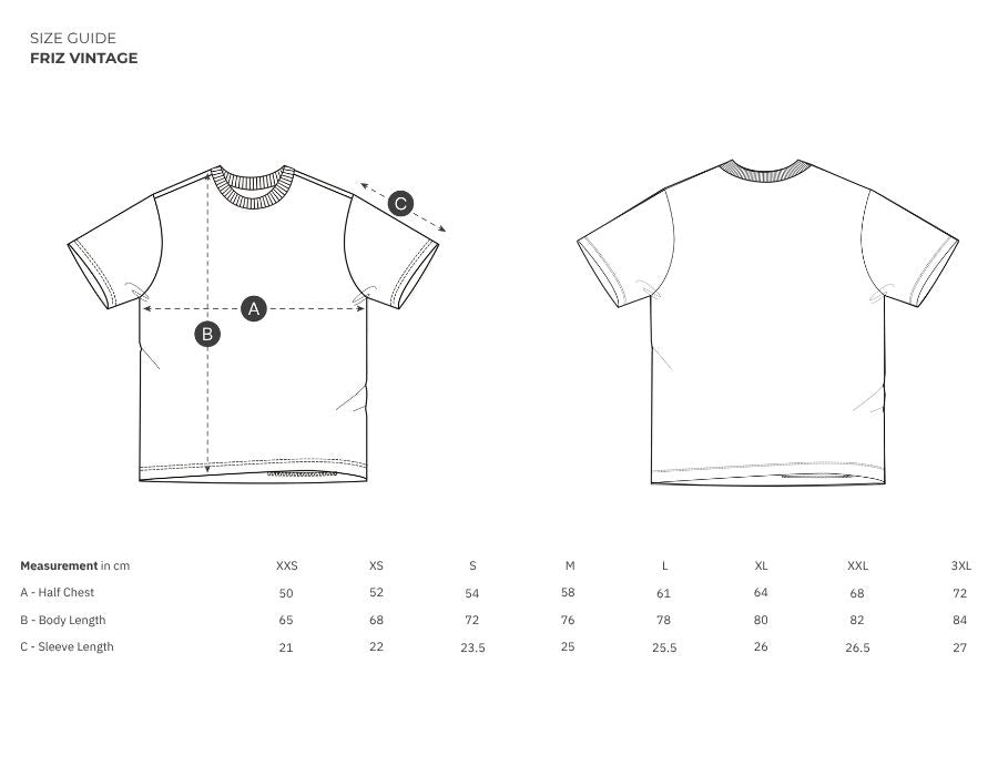 Tricou unisex Friz Vintage