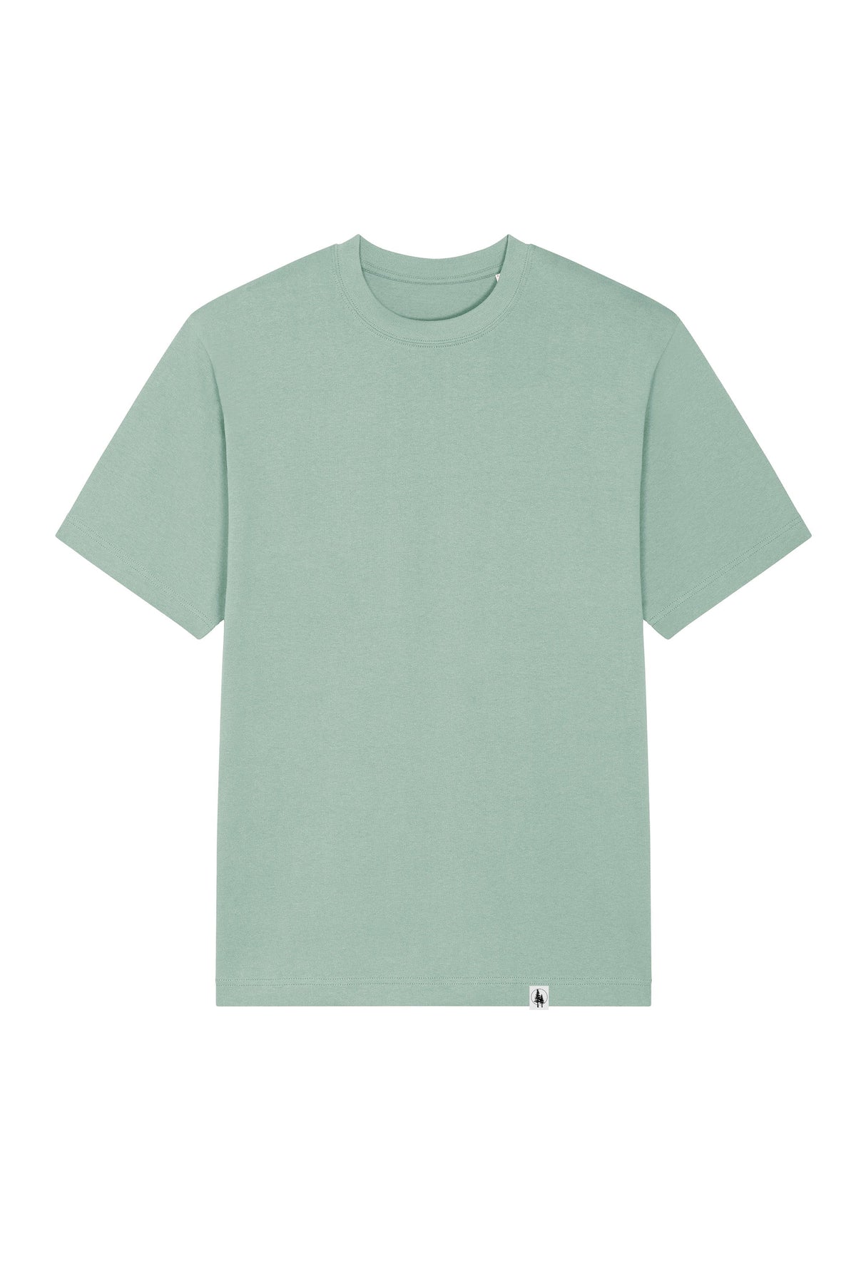 Tricou unisex Friz, model simplu – Aloe – față
