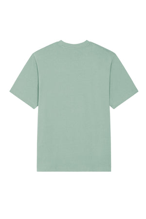 Tricou unisex Friz, model simplu – Aloe – spate
