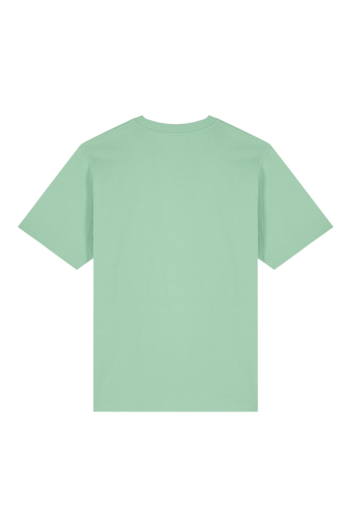 Tricou unisex Friz, model simplu – Misty Jade – spate