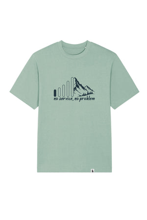 Tricou Friz print No Service Aloe - fata