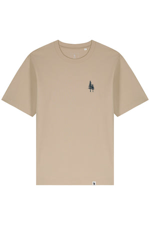 Tricou Friz print Not all those who wander are lost Desert Dust - fata