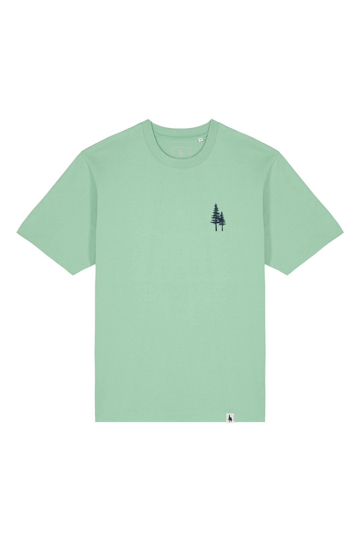 Tricou Friz print Not all those who wander are lost Misty Jade - fata