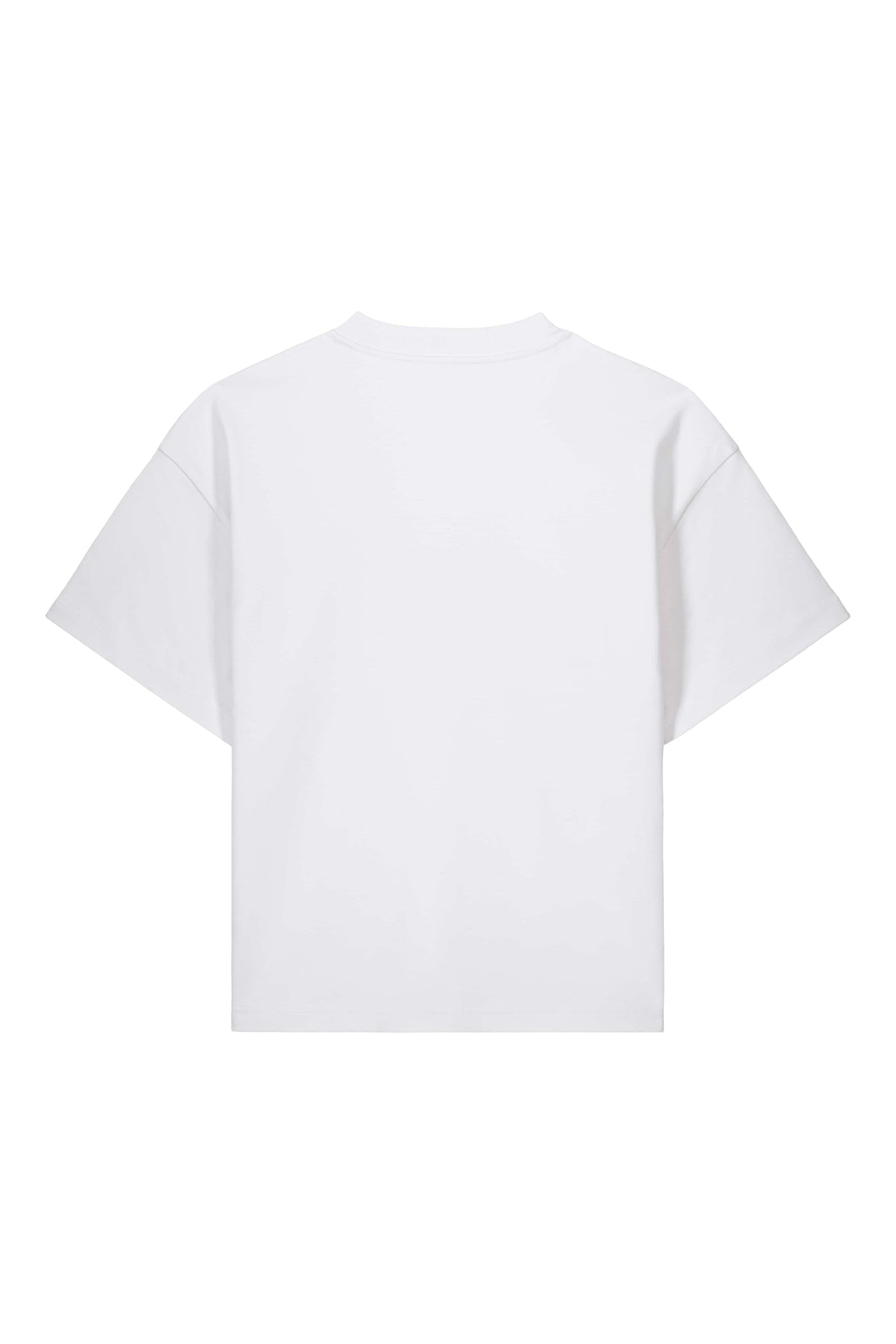 Tricou unisex Haro, Logo Brodat – Alb – spate
