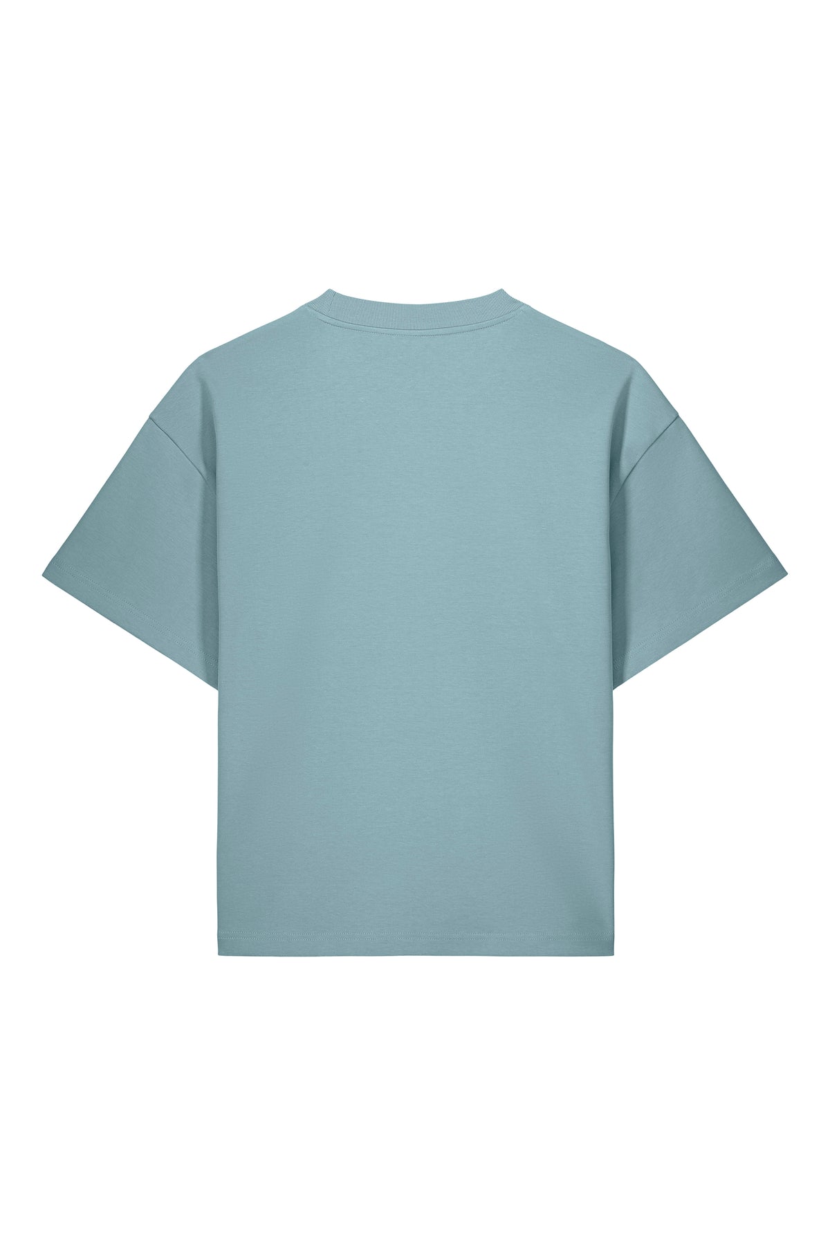 Tricou unisex Haro, model simplu – Pebble Blue – spate