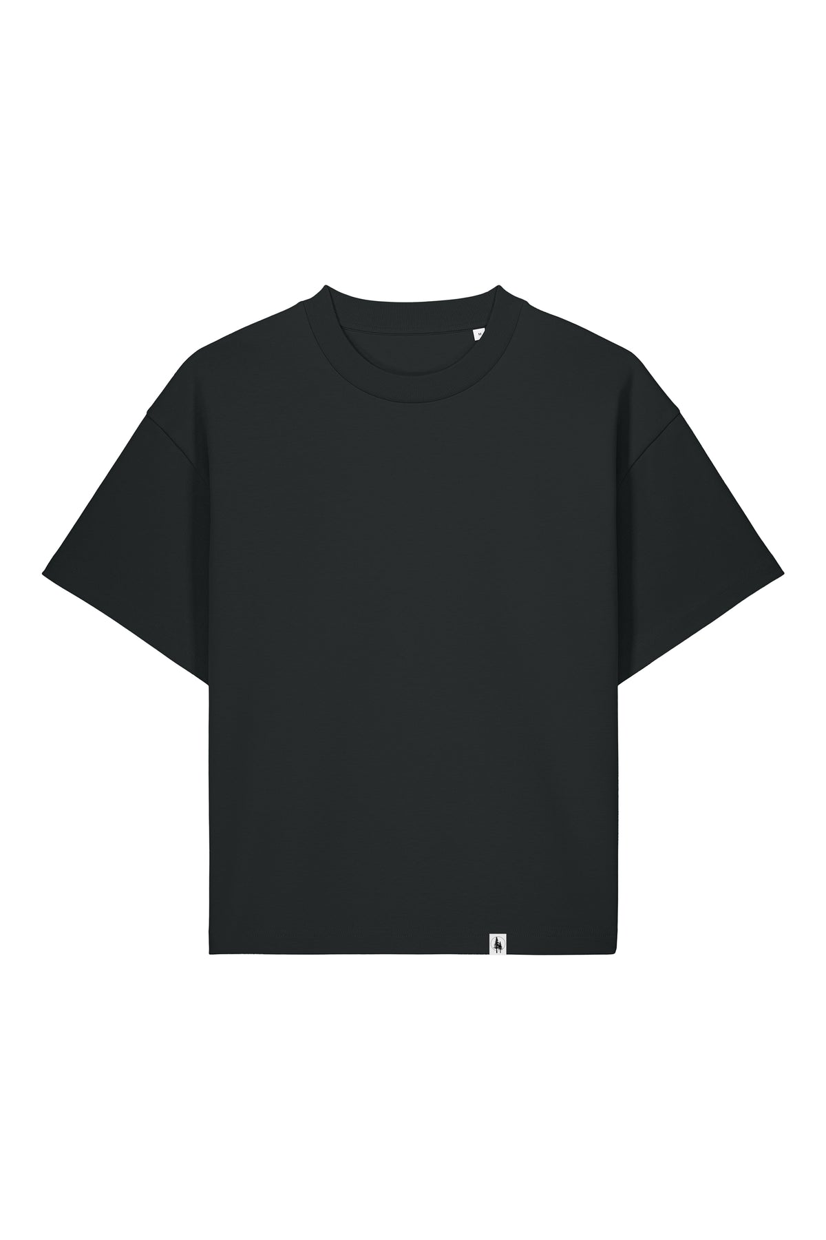 Tricou unisex Haro, model simplu – Negru – față