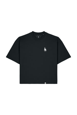 Tricou Hyro print Logo Empath Negru - fata